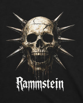 Camiseta Rammstein – Spiked Skull Logo