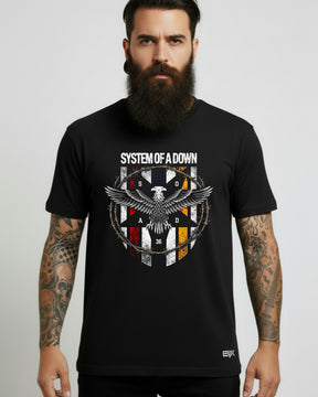 Camiseta System of a Down – Shield