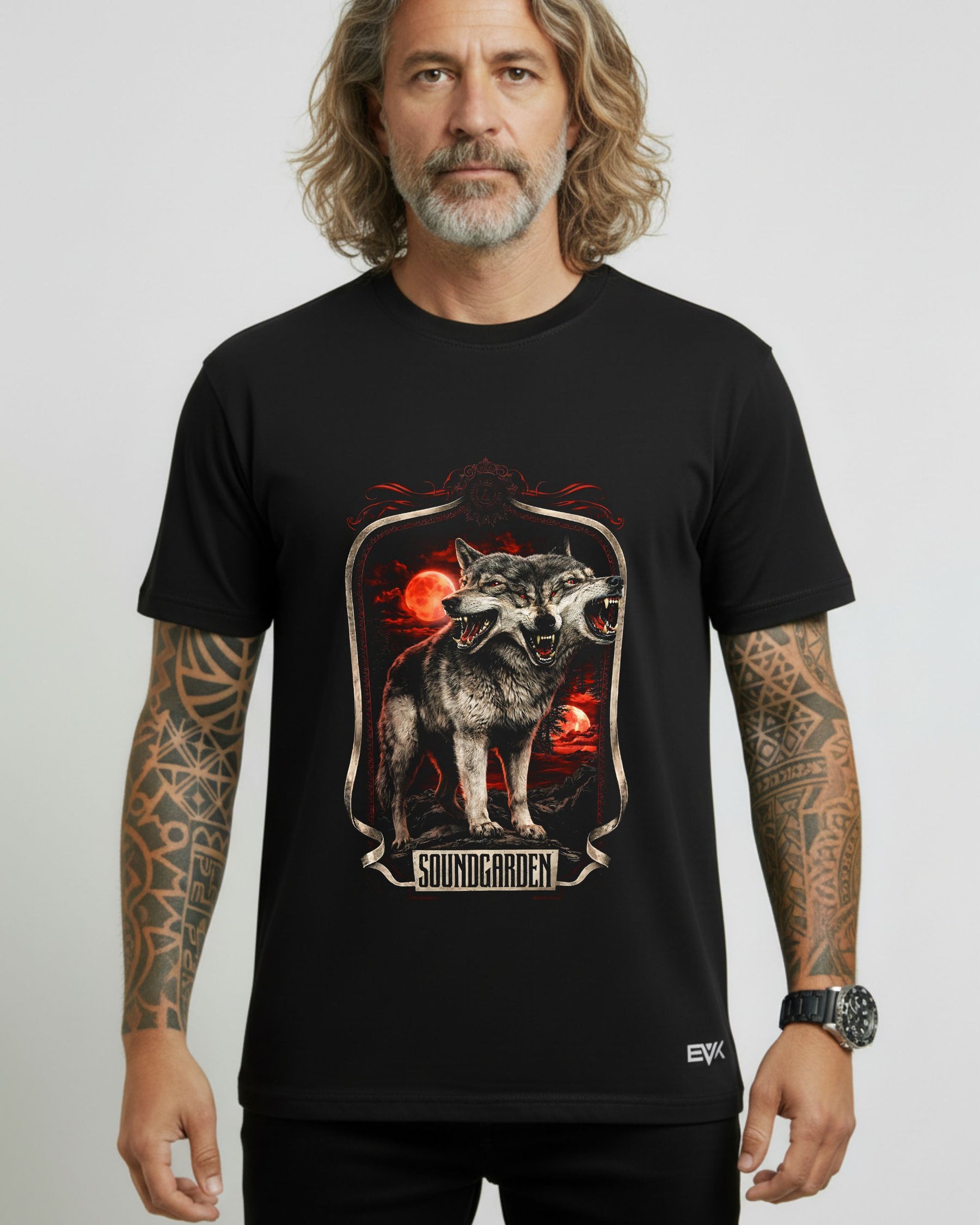 Camiseta Soundgarden – Tri Wolf