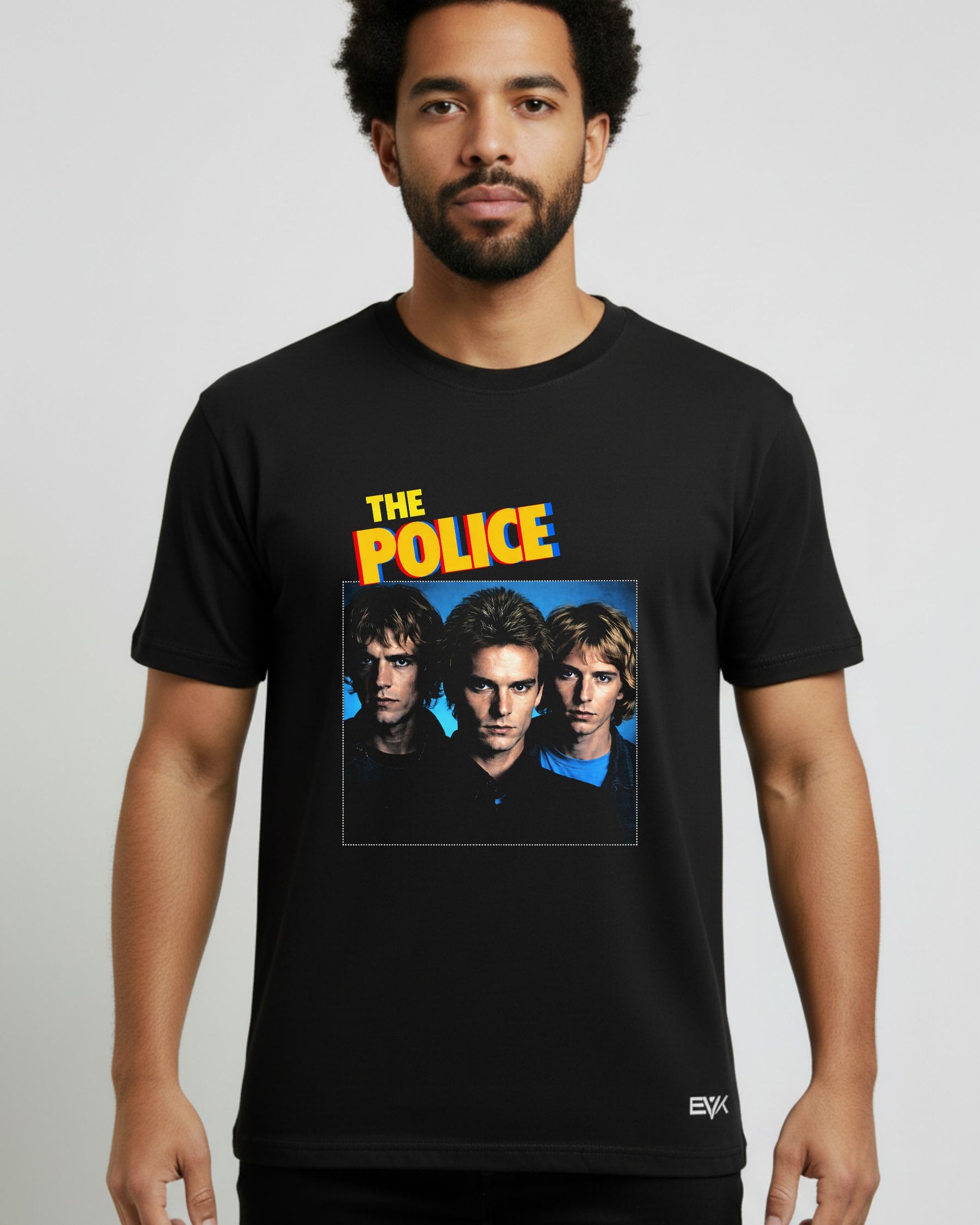 Camiseta The Police – New Wave