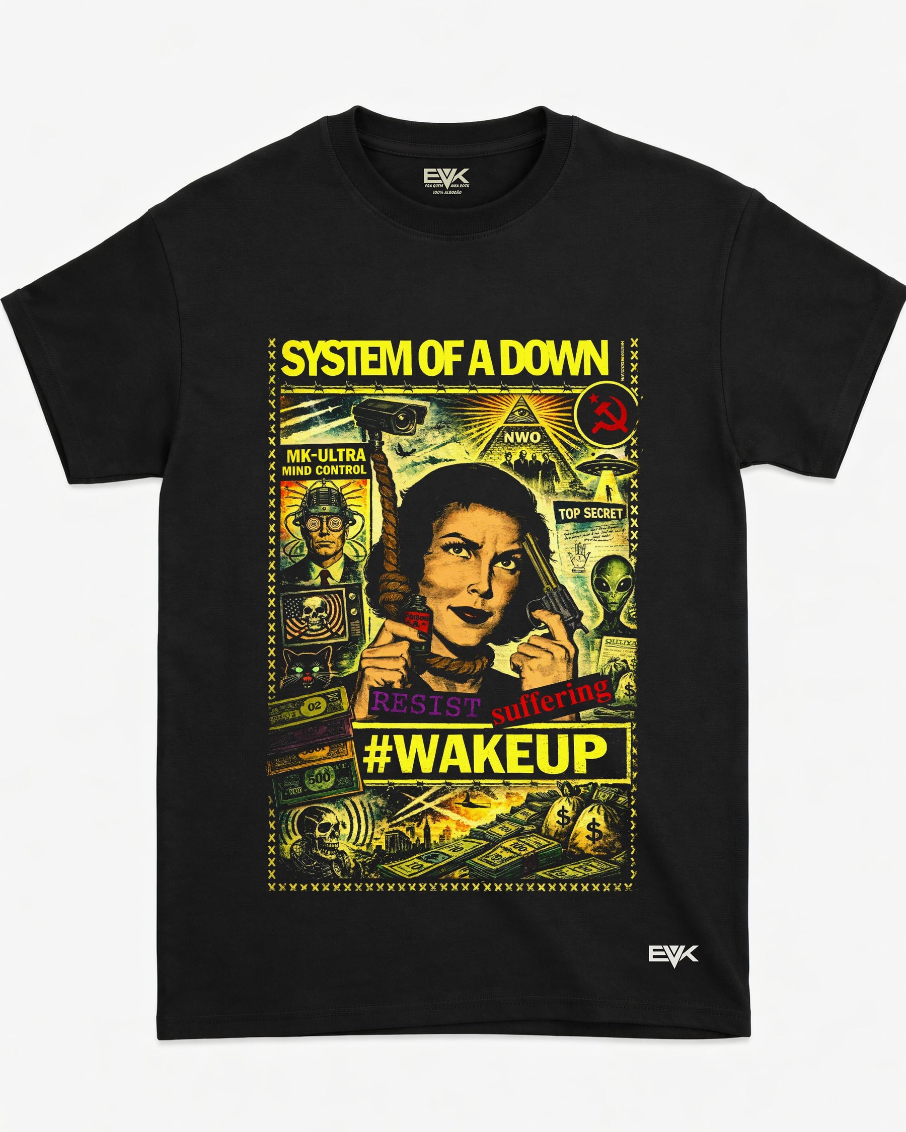 Camiseta System of a Down – Wake Up