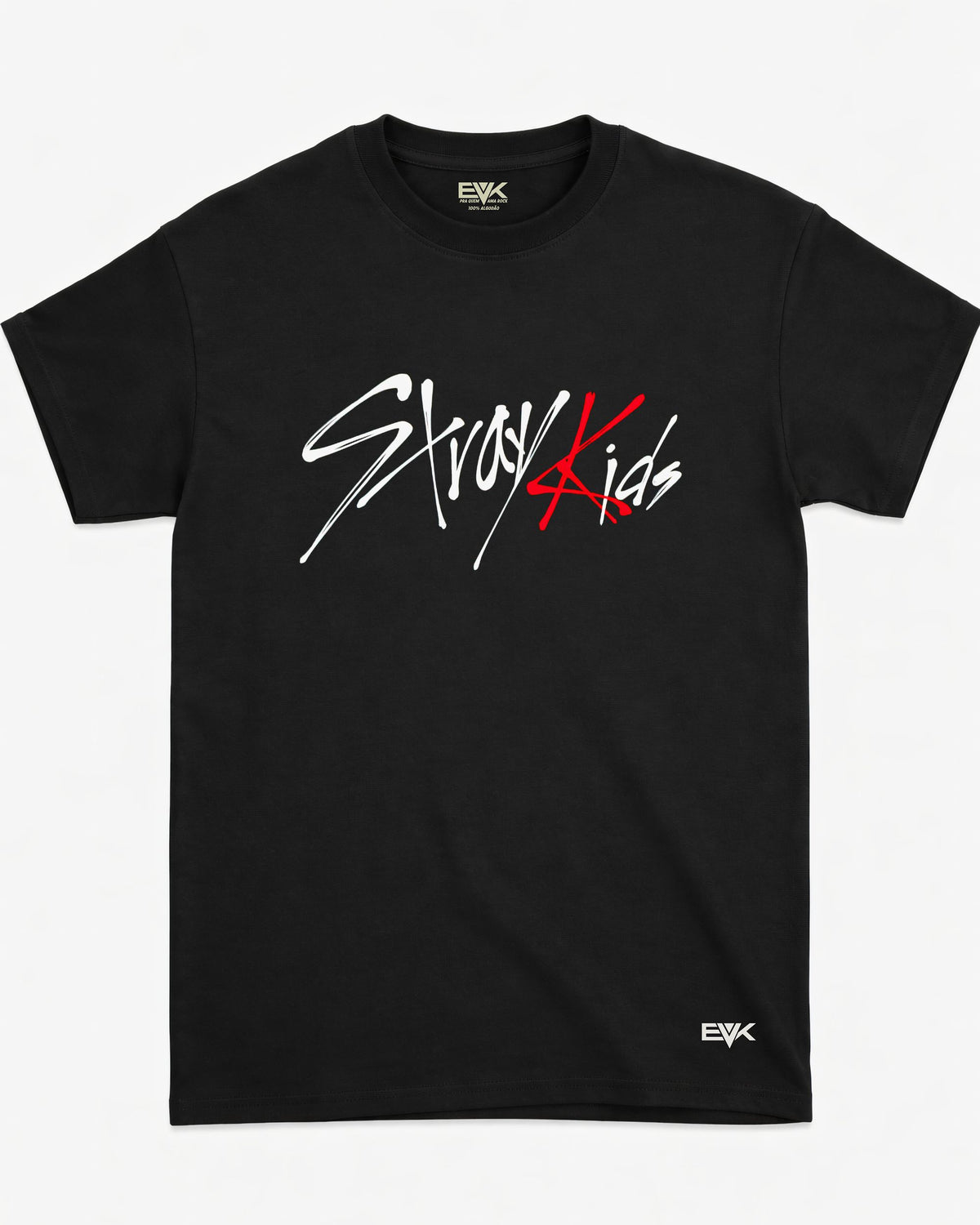Camiseta Stray Kids – Hand-Drawn Logo