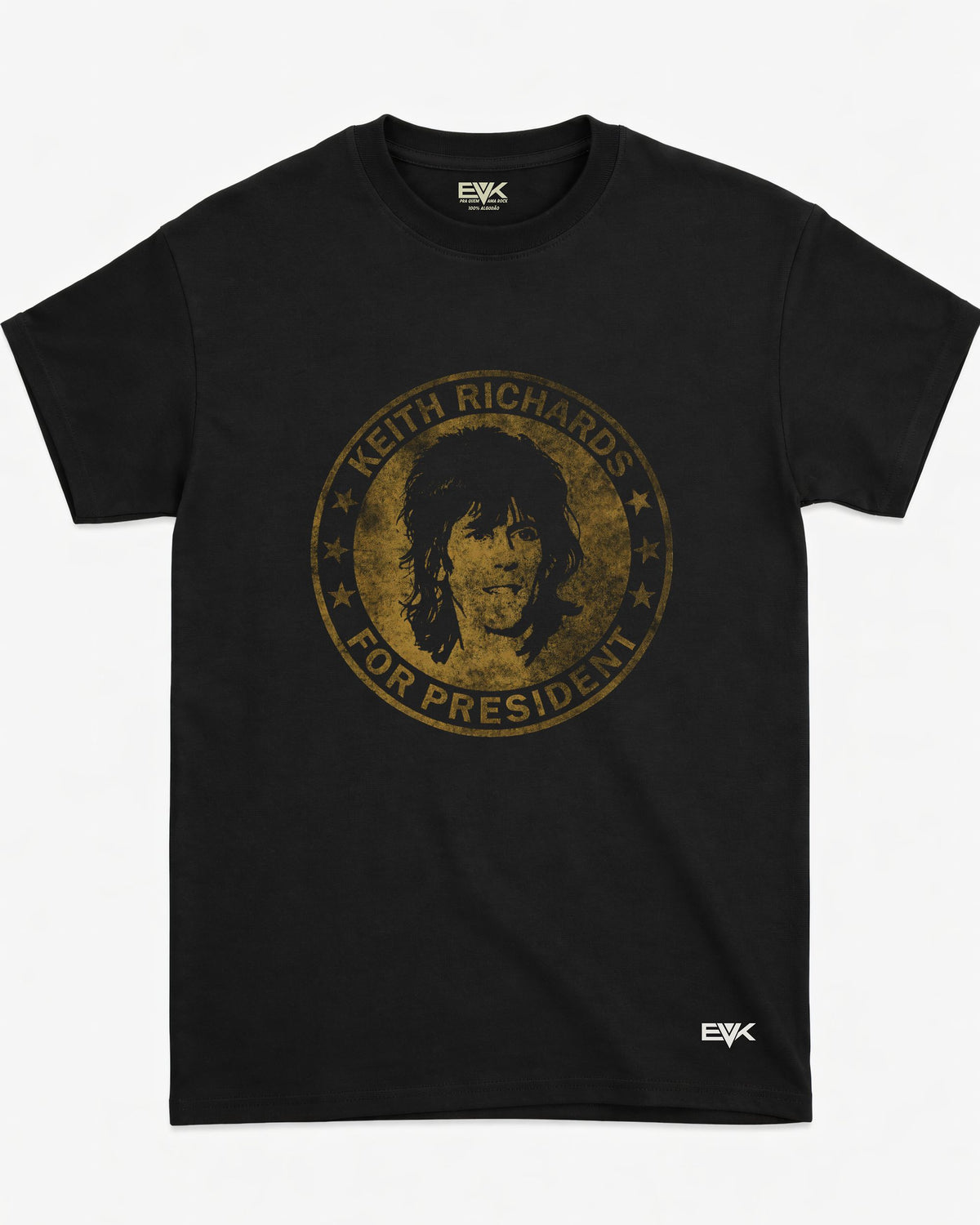 Camiseta Rolling Stones – Keith Richards for President