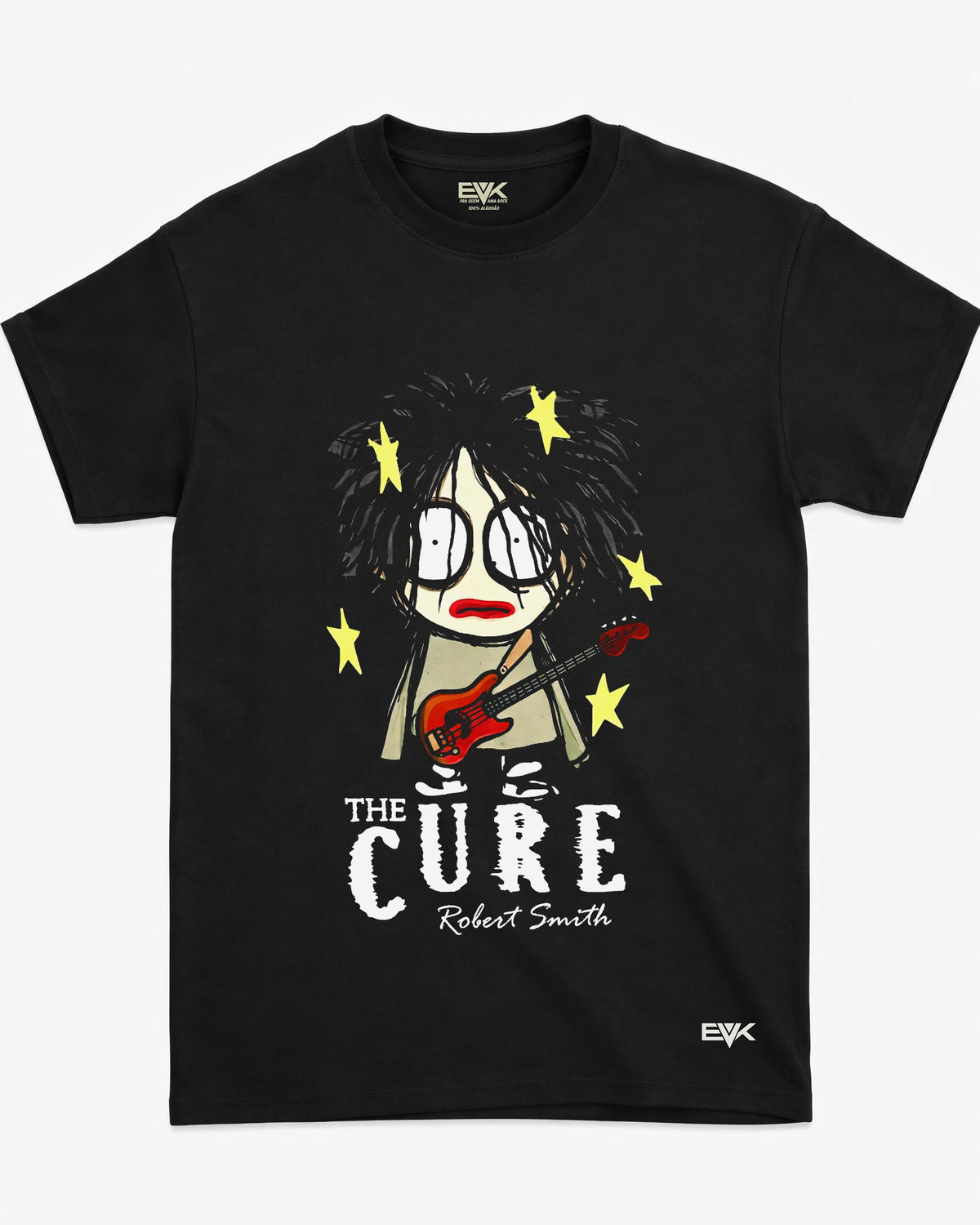 Camiseta The Cure – Robert Smith Cartoon