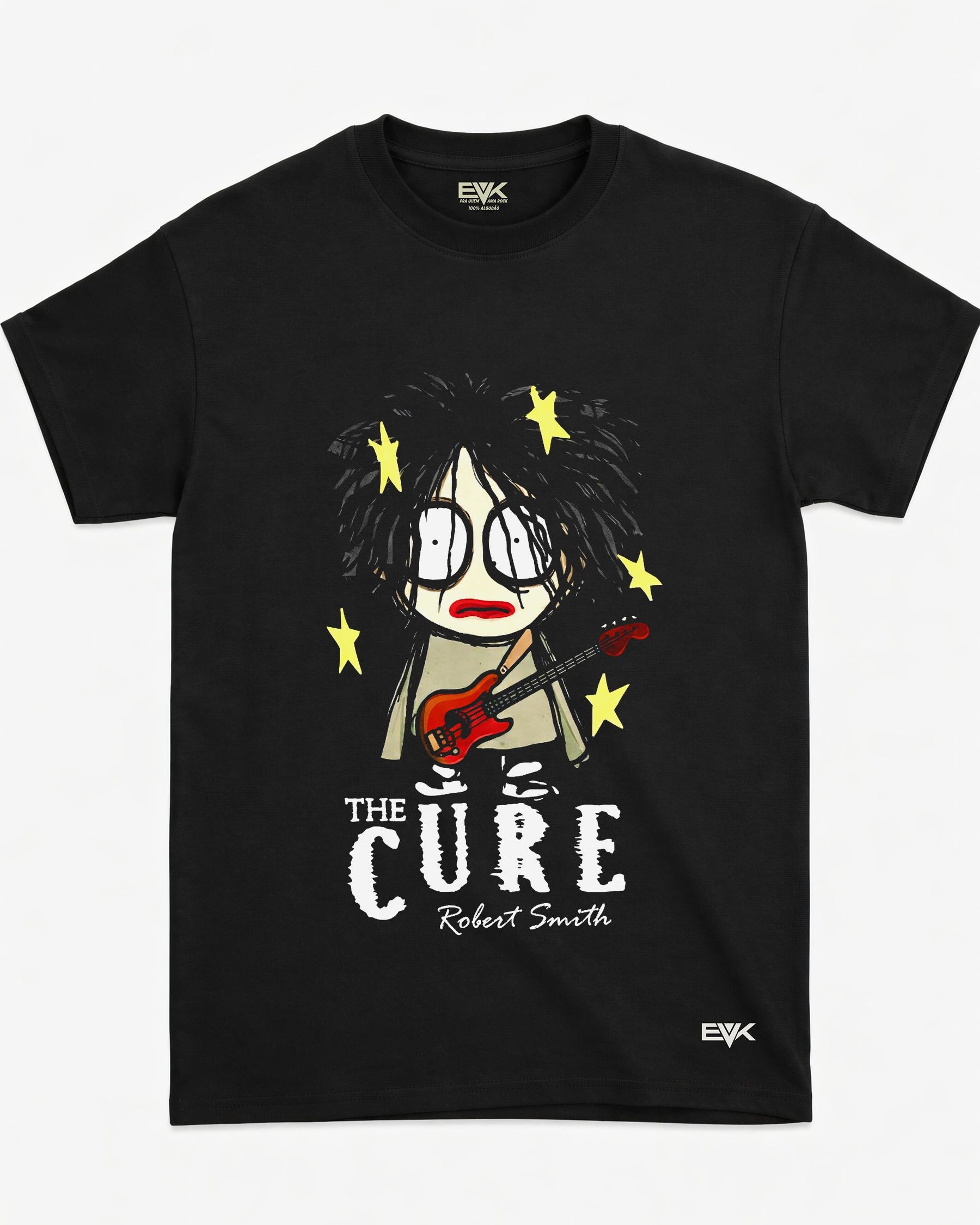 Camiseta The Cure – Robert Smith Cartoon