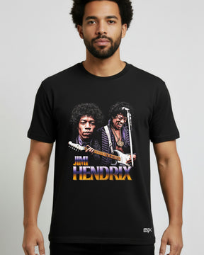 Camiseta Jimi Hendrix – Vintage Collage
