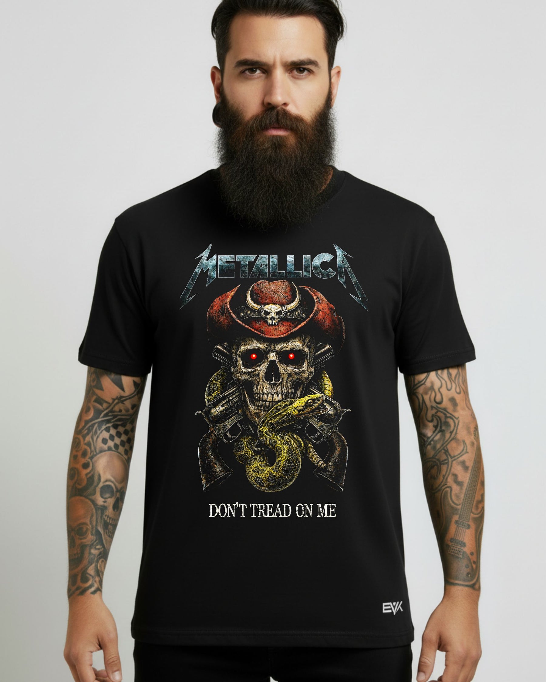 Camiseta Metallica – Don’t Tread on Me – Cowboy