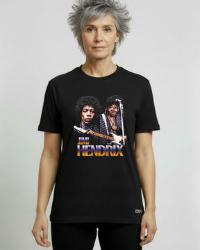 Camiseta Jimi Hendrix – Vintage Collage