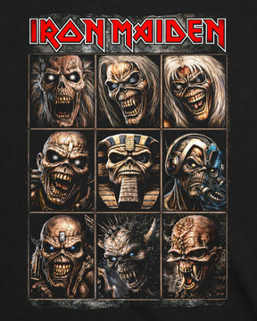 Camiseta Iron Maiden – Mosaico de Eddies