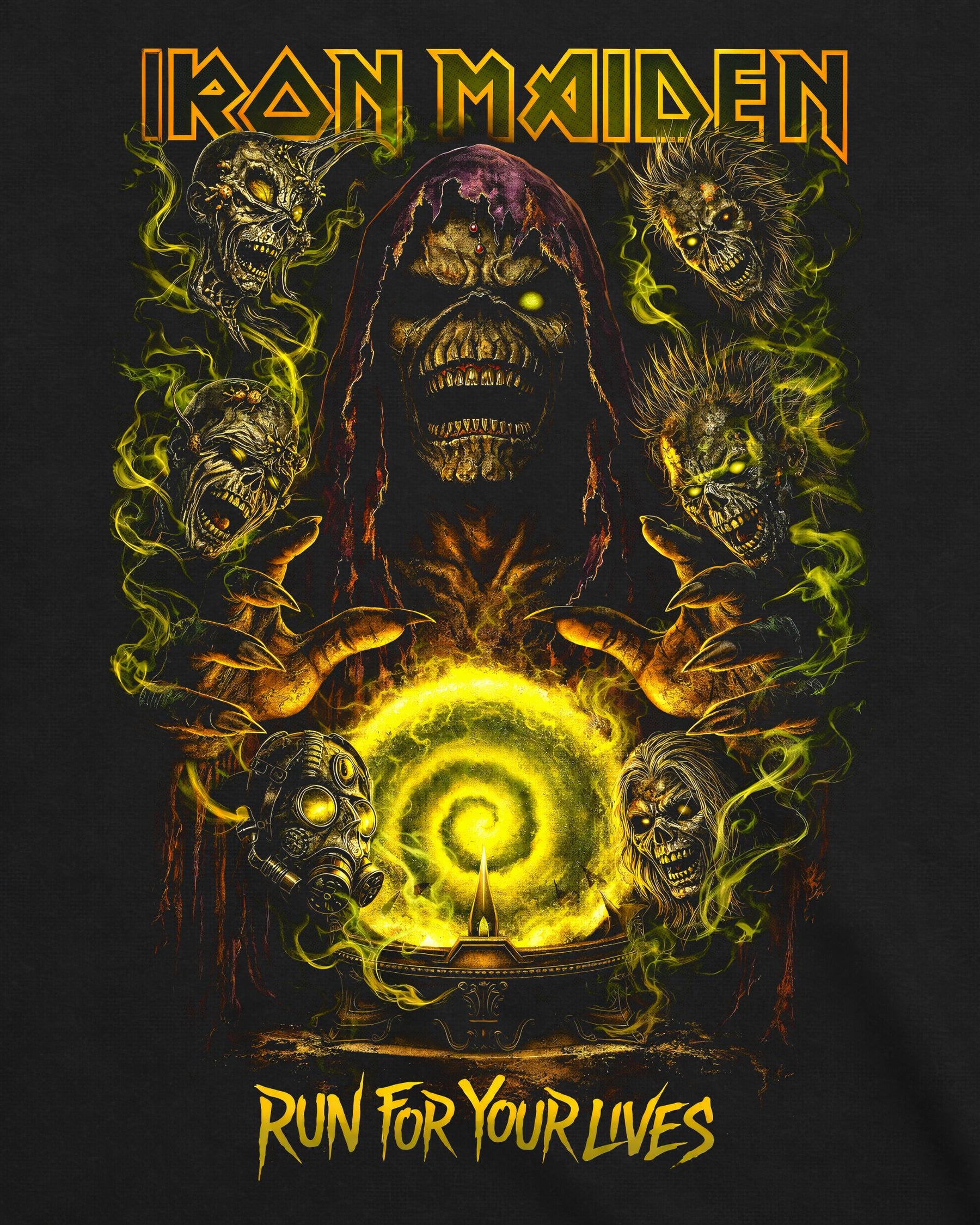 Camiseta Iron Maiden – Run for Your Lives