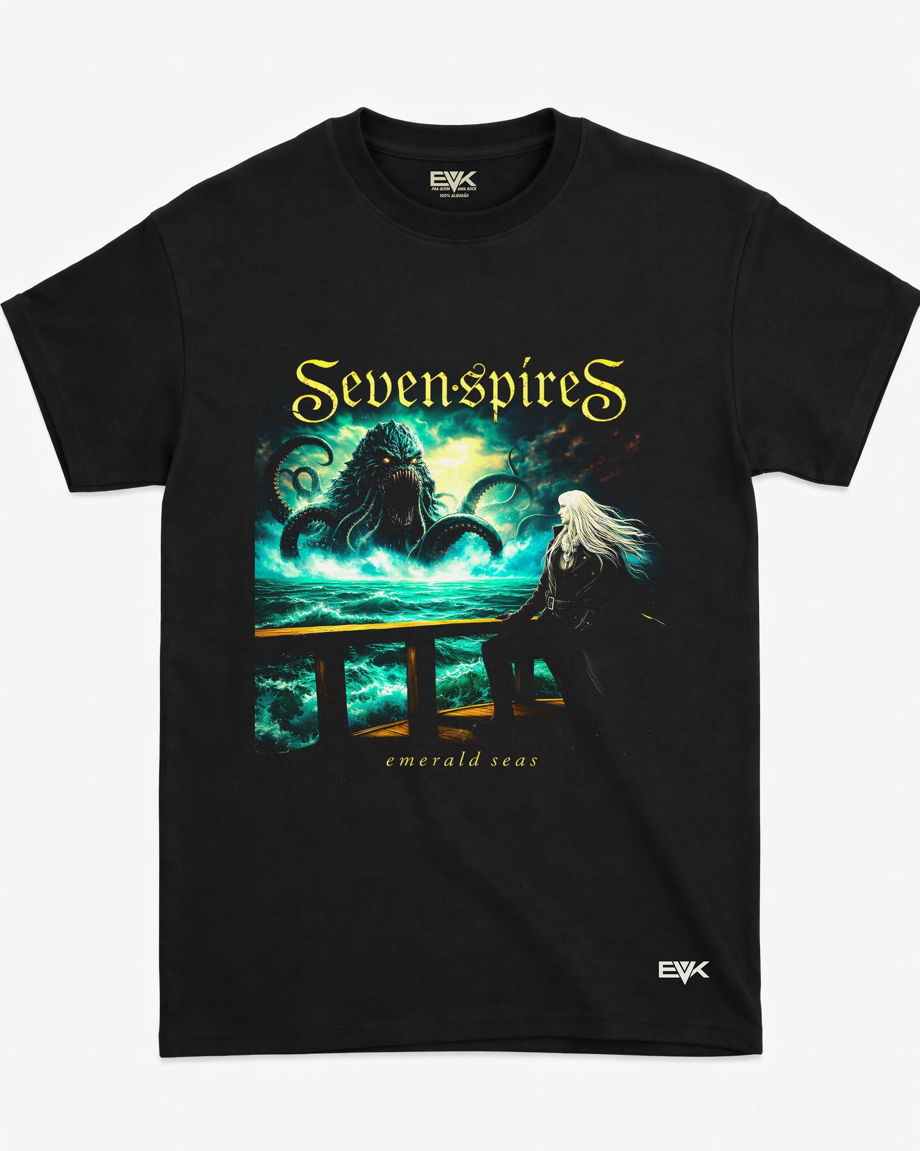 Camiseta Seven Spires – Emerald Seas