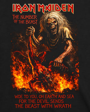 Camiseta Iron Maiden – The Number of the Beast