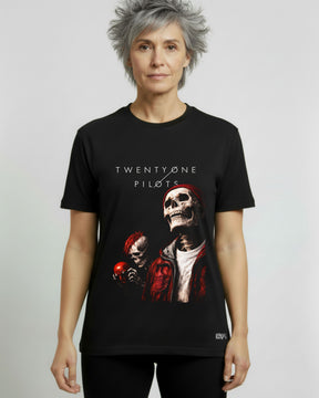 Camiseta Twenty One Pilots – Skull Art