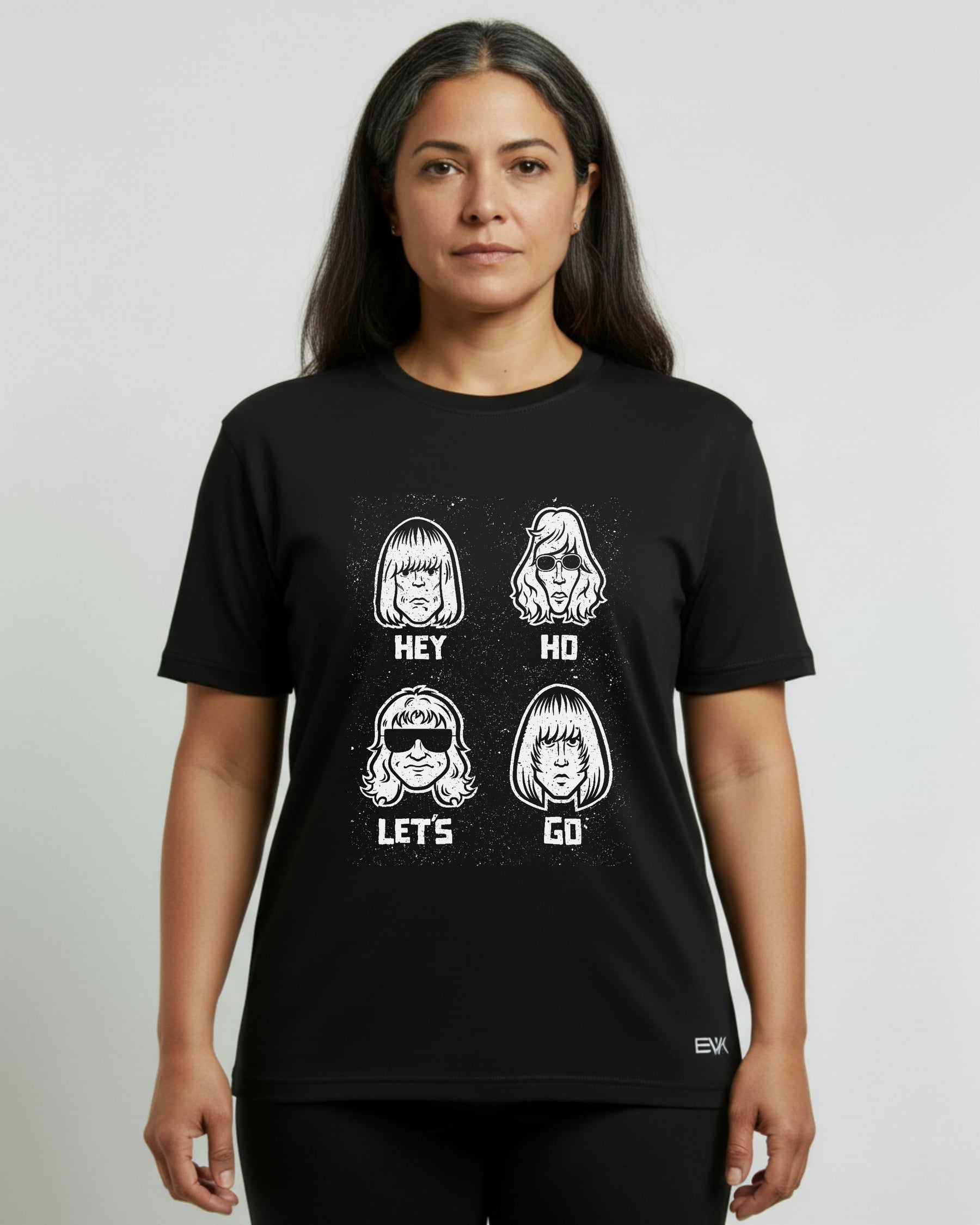 Camiseta Ramones – Hey Ho Let’s Go Cartoon Faces