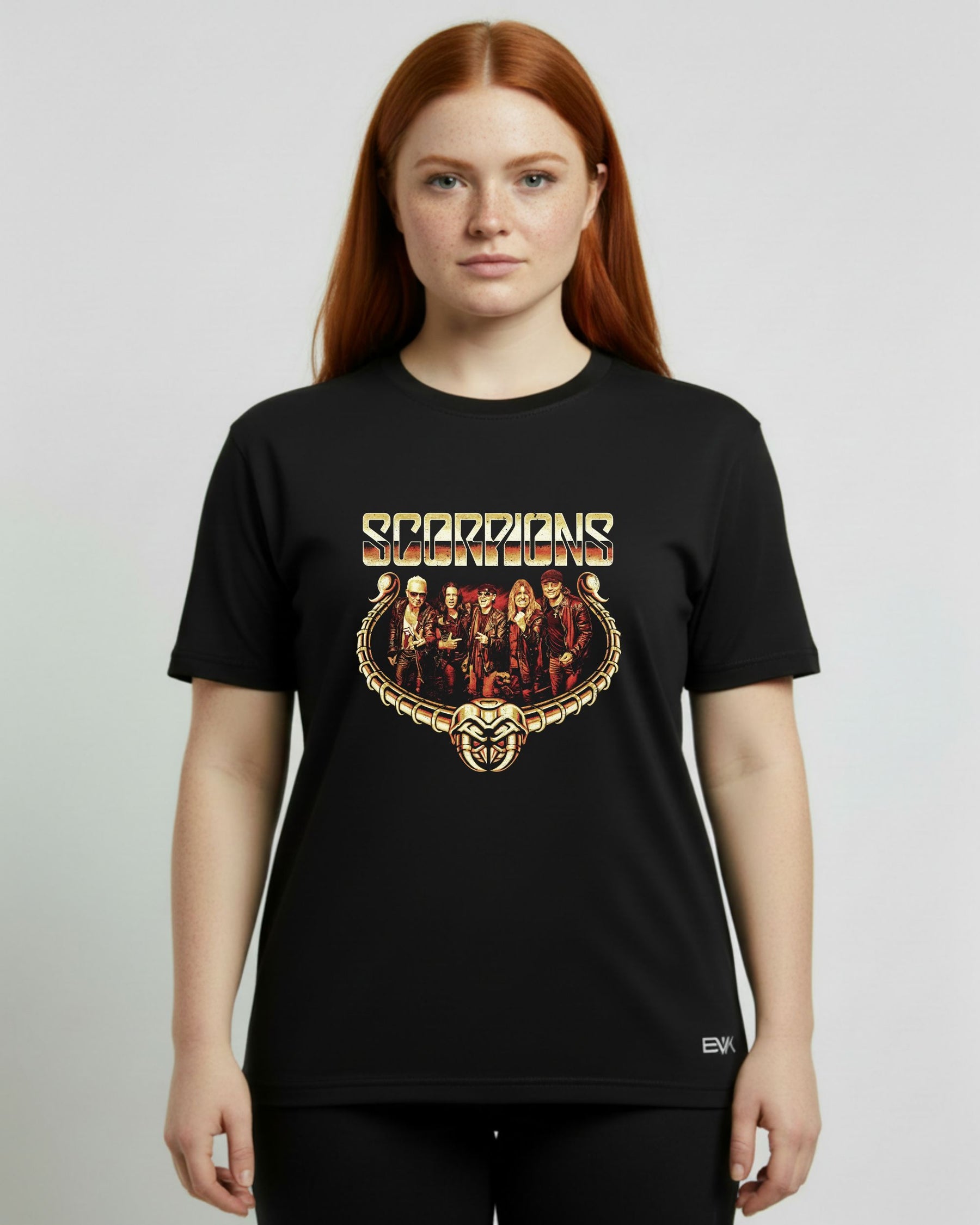 Camiseta Scorpions – Classic Band Logo