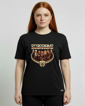 Camiseta Scorpions – Classic Band Logo