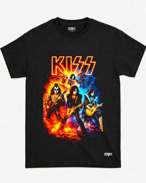 Camiseta Kiss – Fire and Smoke