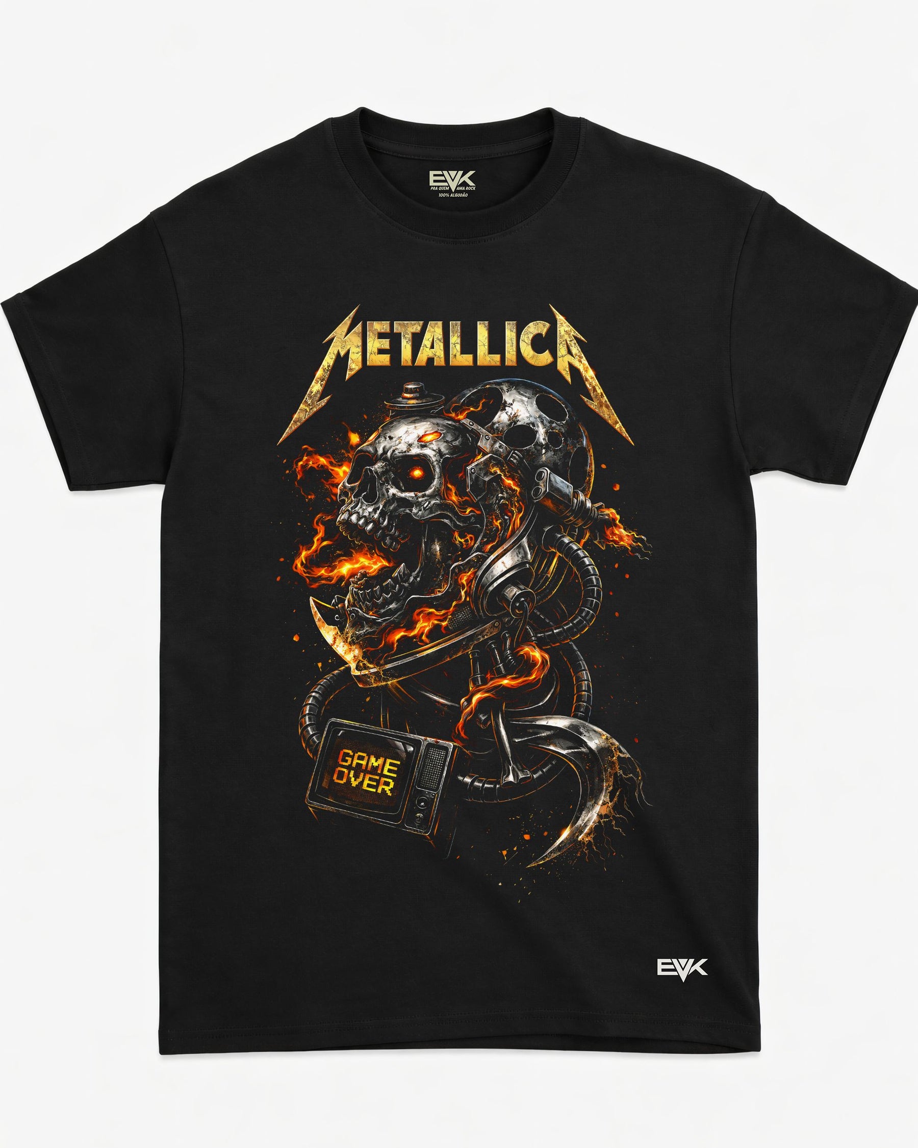 Camiseta Metallica – Game Over