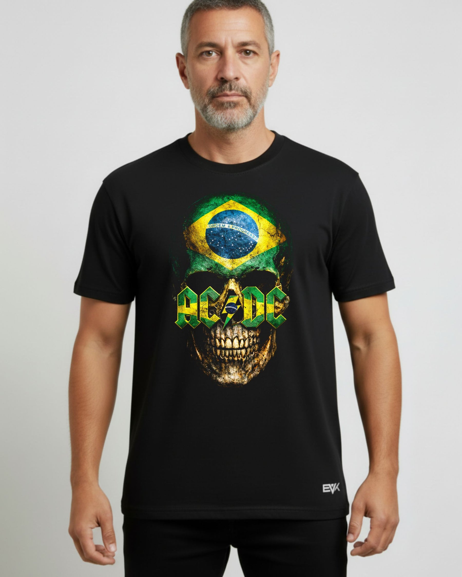 Camiseta AC/DC – Brasil Caveira