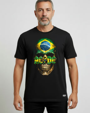 Camiseta AC/DC – Brasil Caveira