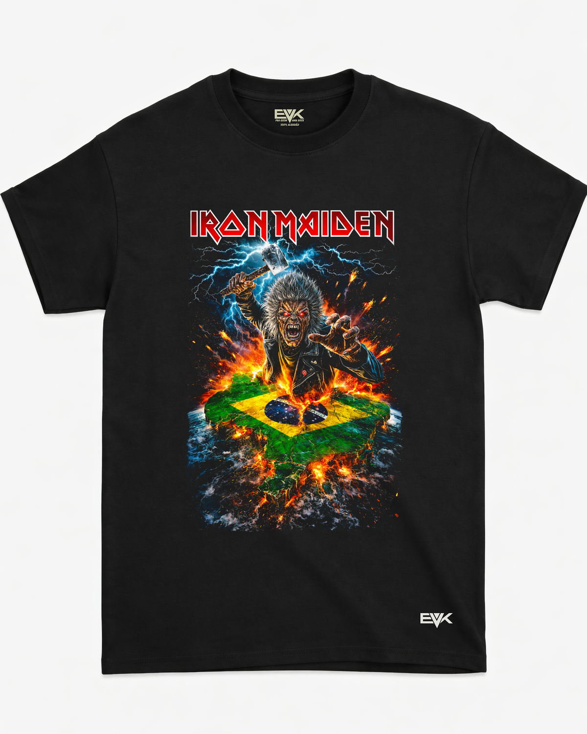 Camiseta Iron Maiden – Brasil
