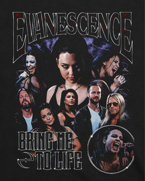 Camiseta Evanescence – Bring Me to Life – Versão Bootleg