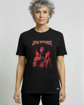 Camiseta Jimi Hendrix – Musical Notes