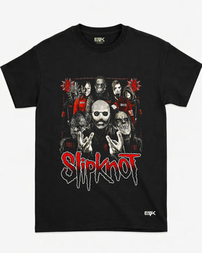 Camiseta Slipknot – Members and Masks