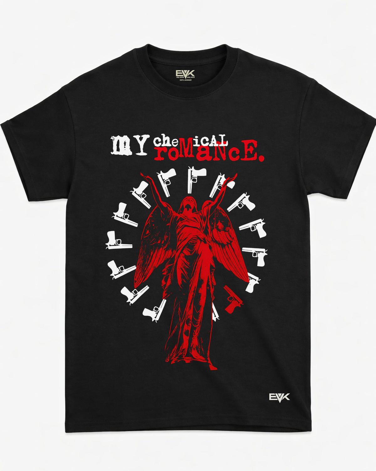 Camiseta My Chemical Romance – Angel and Guns