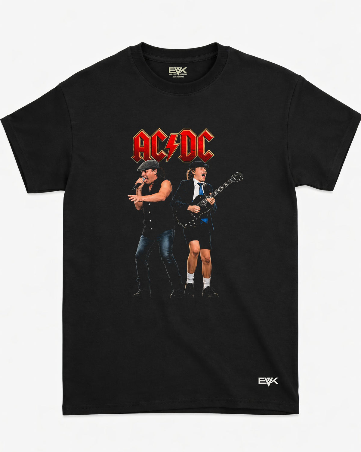 Camiseta AC/DC – Angus & Brian On Stage
