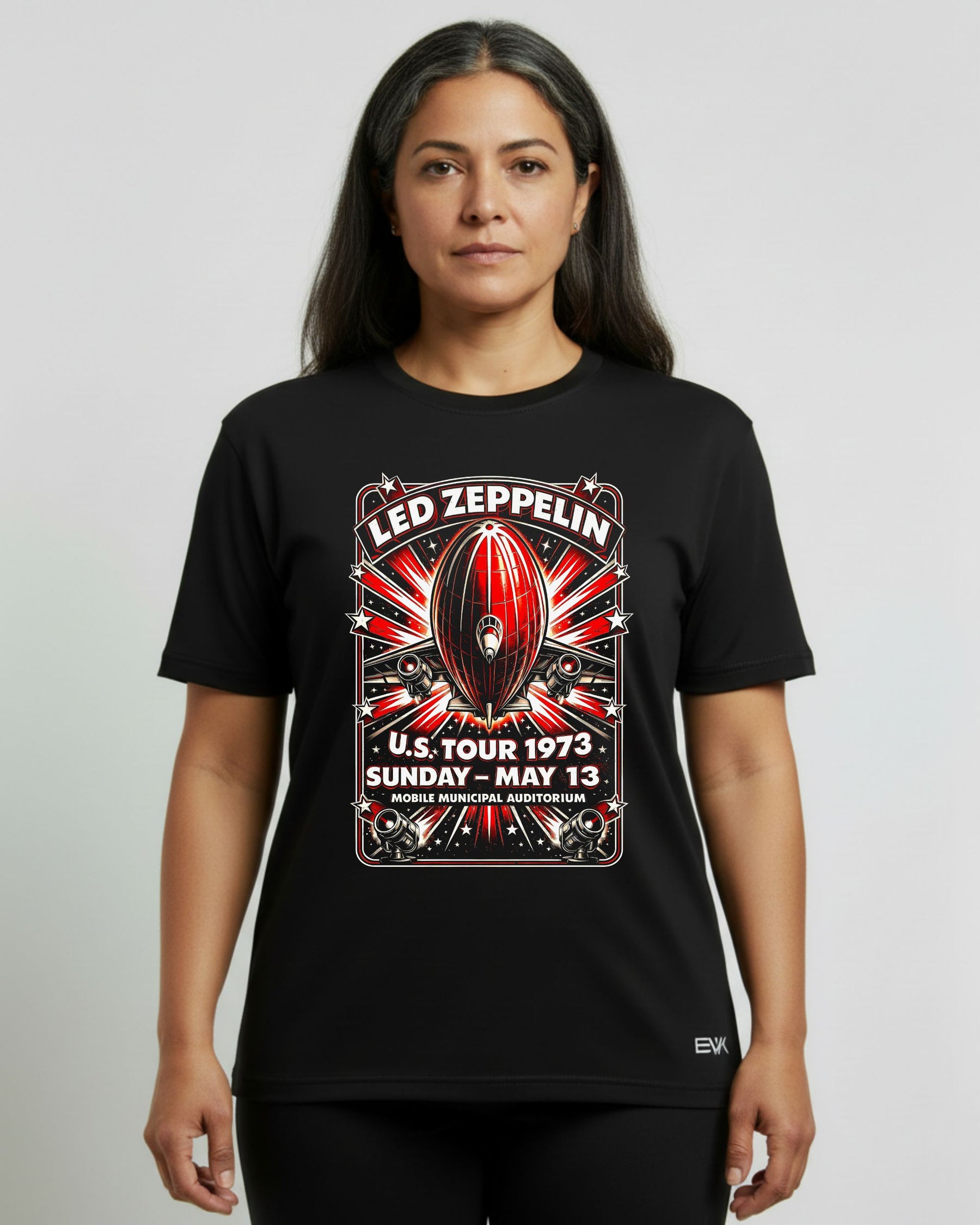 Camiseta Led Zeppelin – U.S. Tour 1973