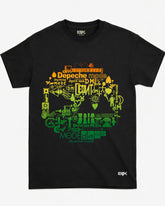 Camiseta Depeche Mode – Color Mosaic Symbols and Logos