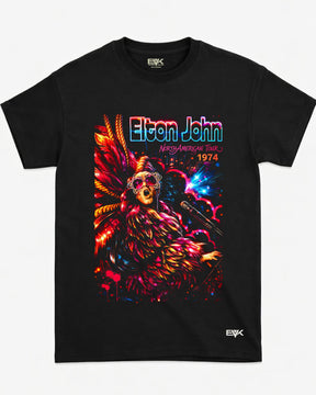 Camiseta Elton John – North American Tour 1974