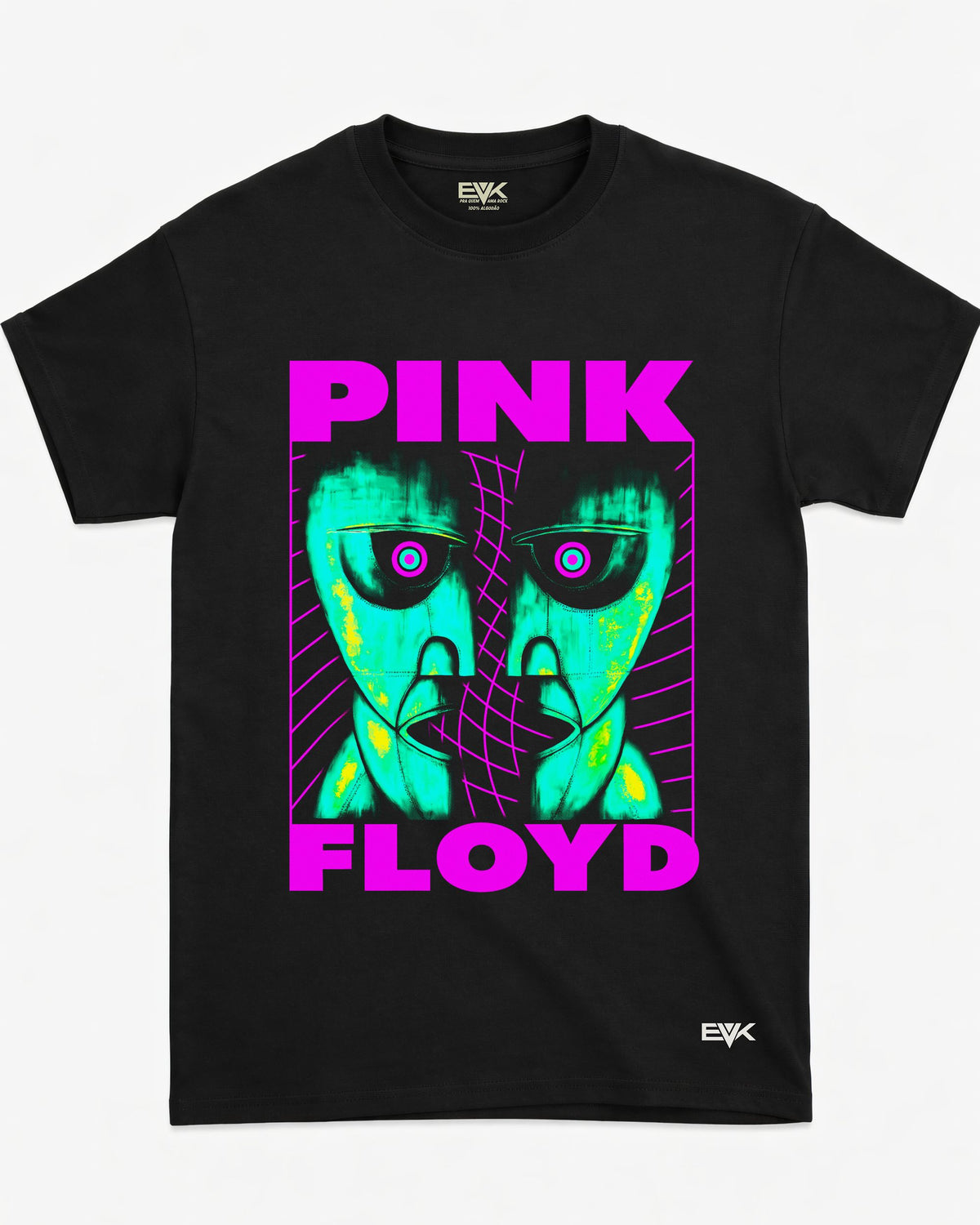 Camiseta Pink Floyd – Neon Division Bell