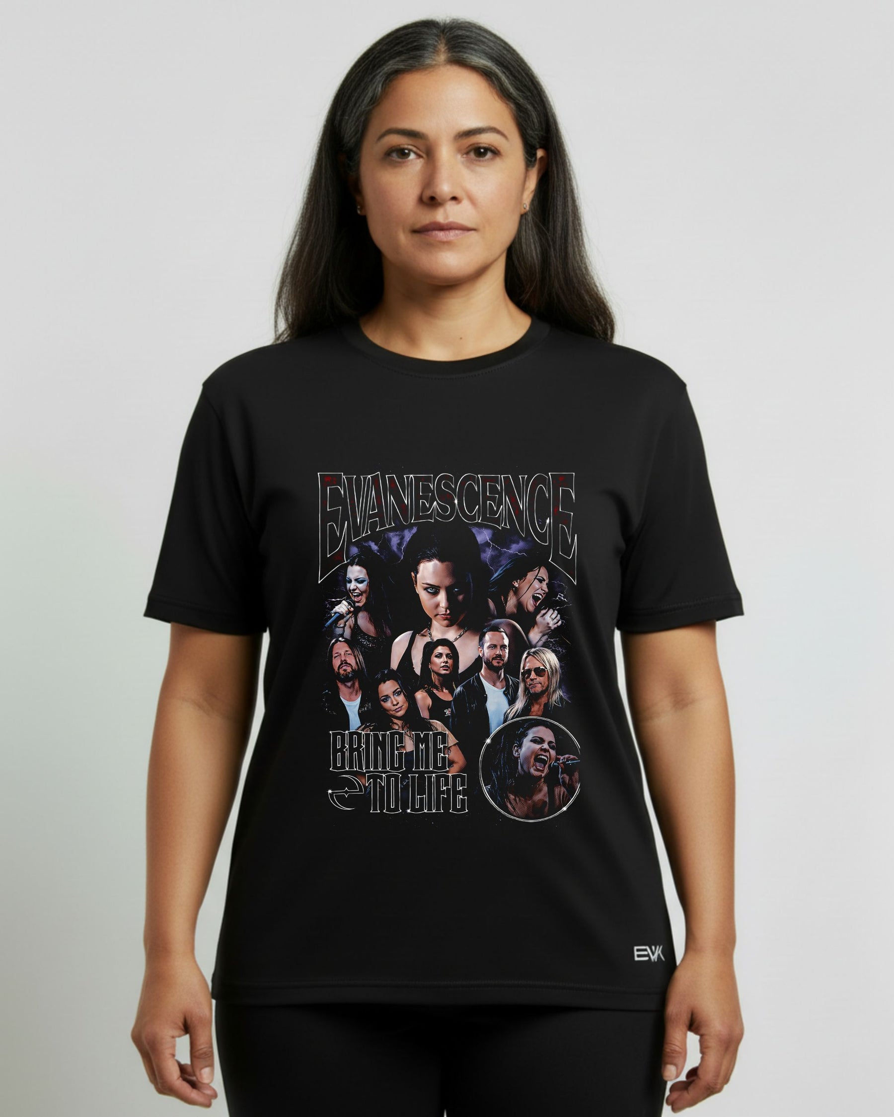Camiseta Evanescence – Bring Me to Life – Versão Bootleg