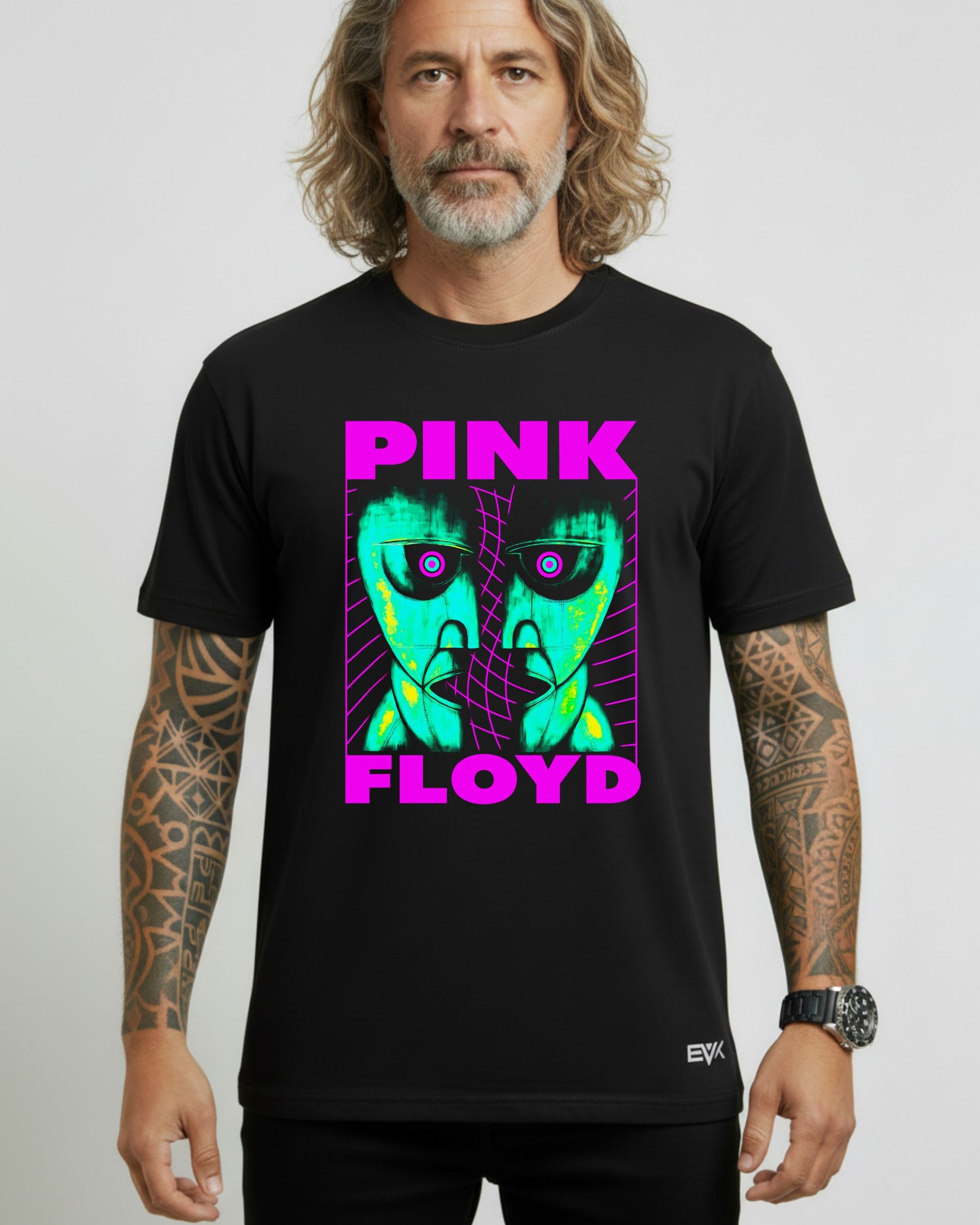 Camiseta Pink Floyd – Neon Division Bell