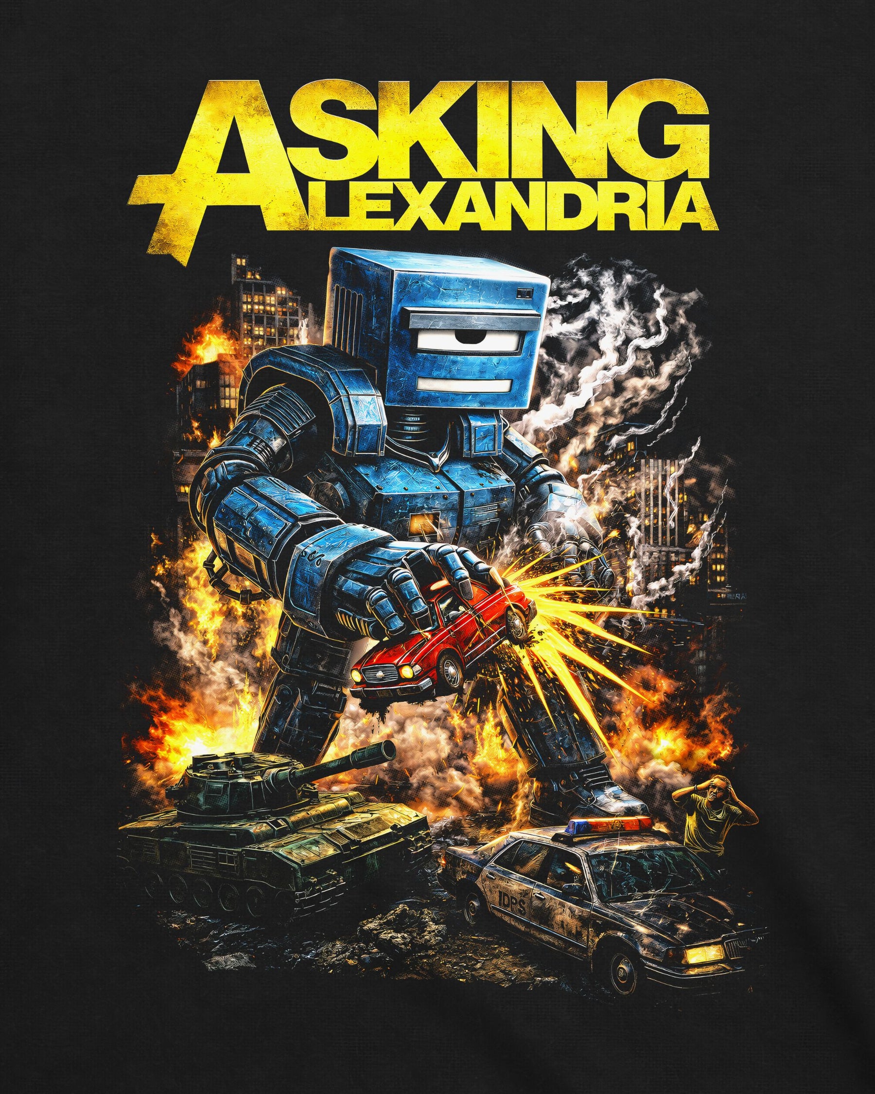 Camiseta Asking Alexandria – Killer Robot
