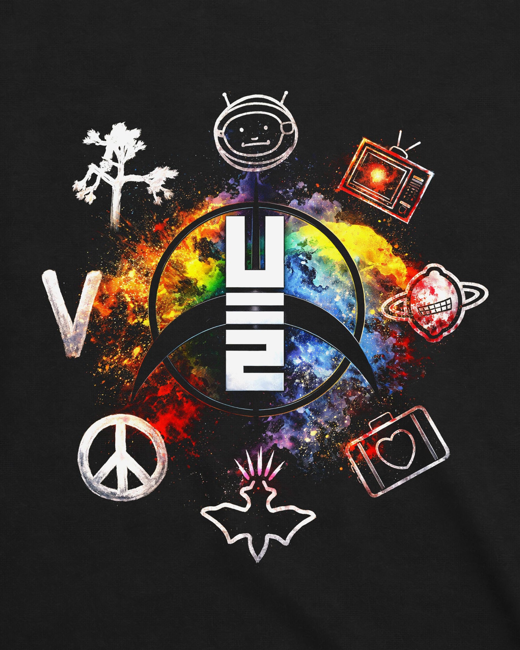 Camiseta U2 – Symbols