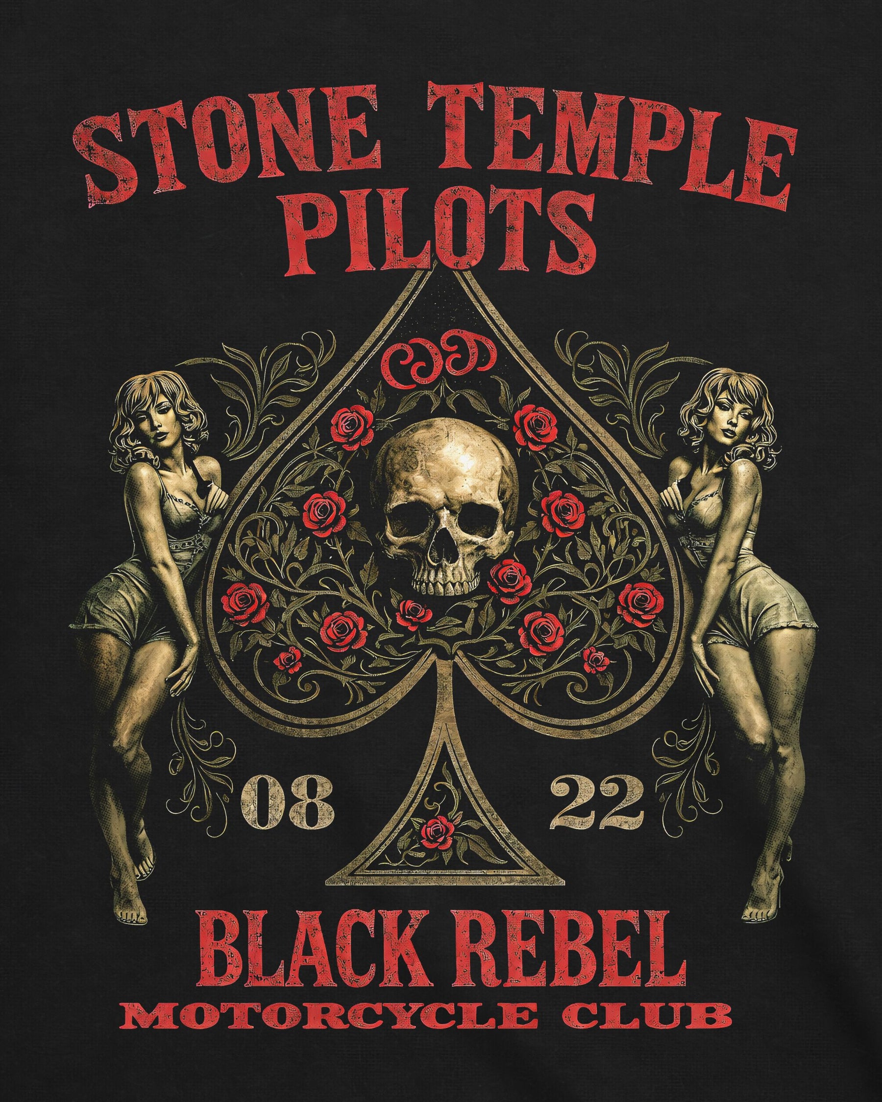 Camiseta Stone Temple Pilots – Motorcycle Club