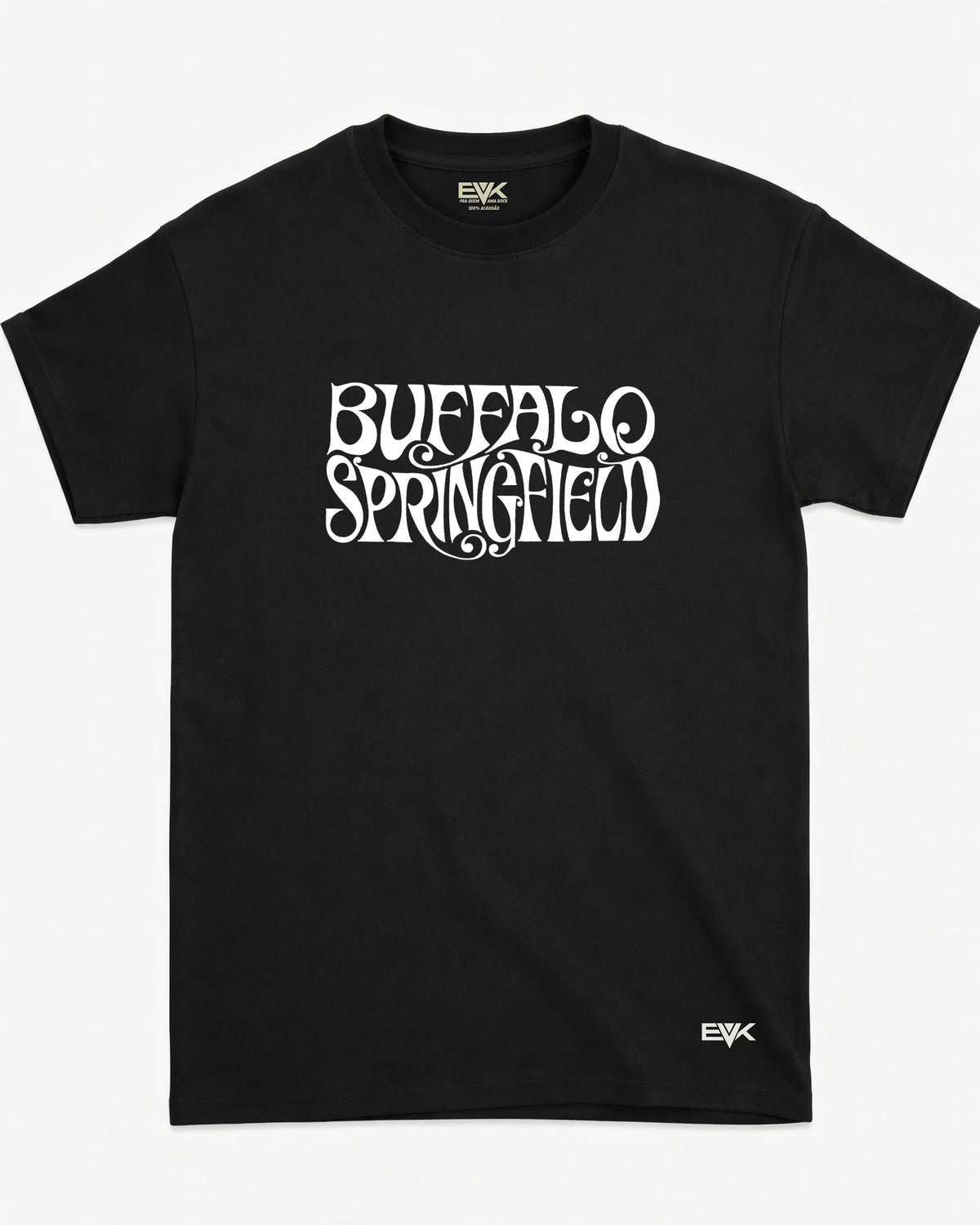 Camiseta Buffalo Springfield – Minimal Logo