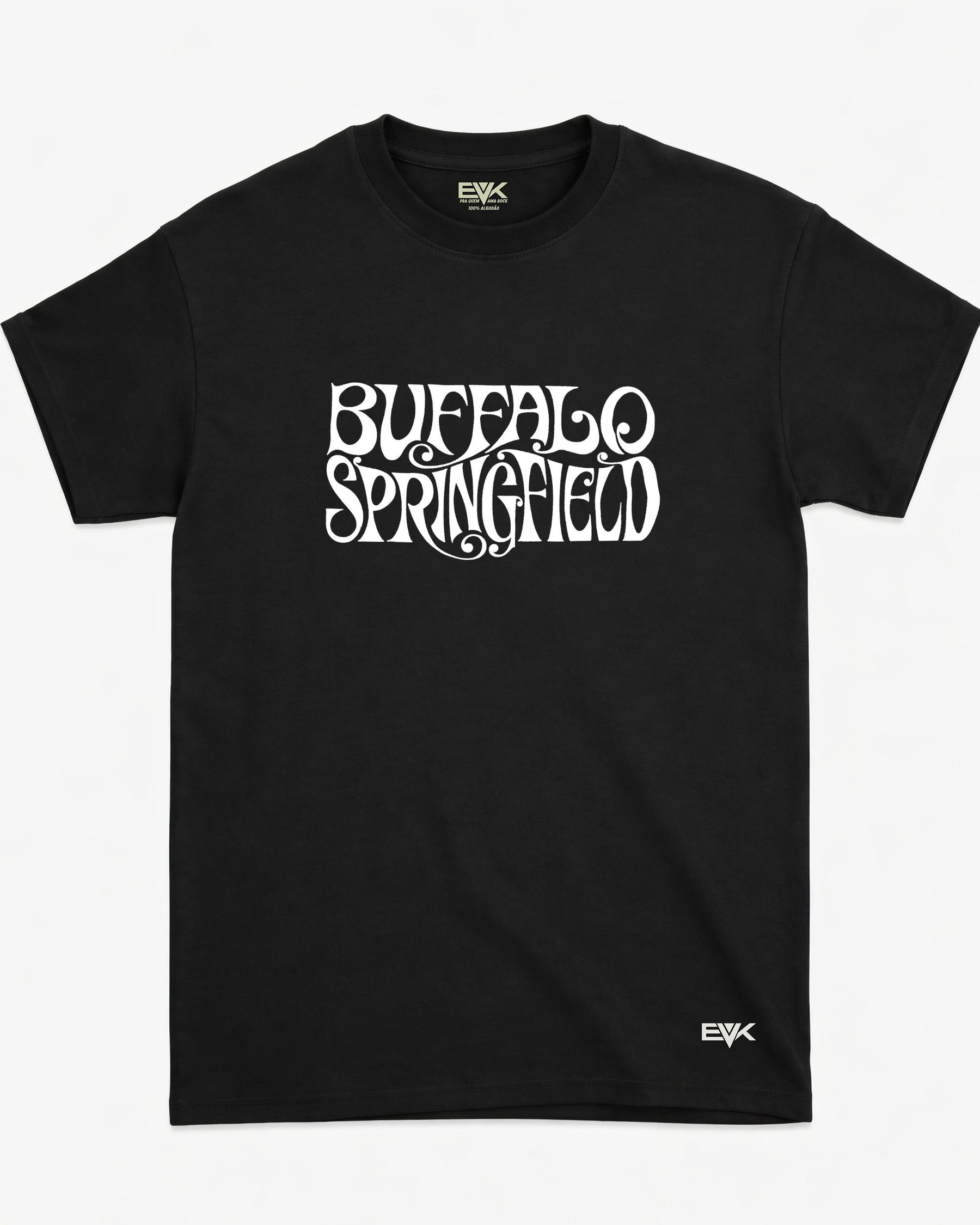 Camiseta Buffalo Springfield – Minimal Logo