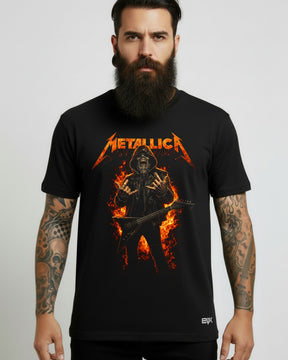 Camiseta Metallica – Hetfield Skull
