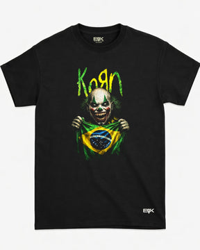 Camiseta Korn – Palhaço Brasileiro