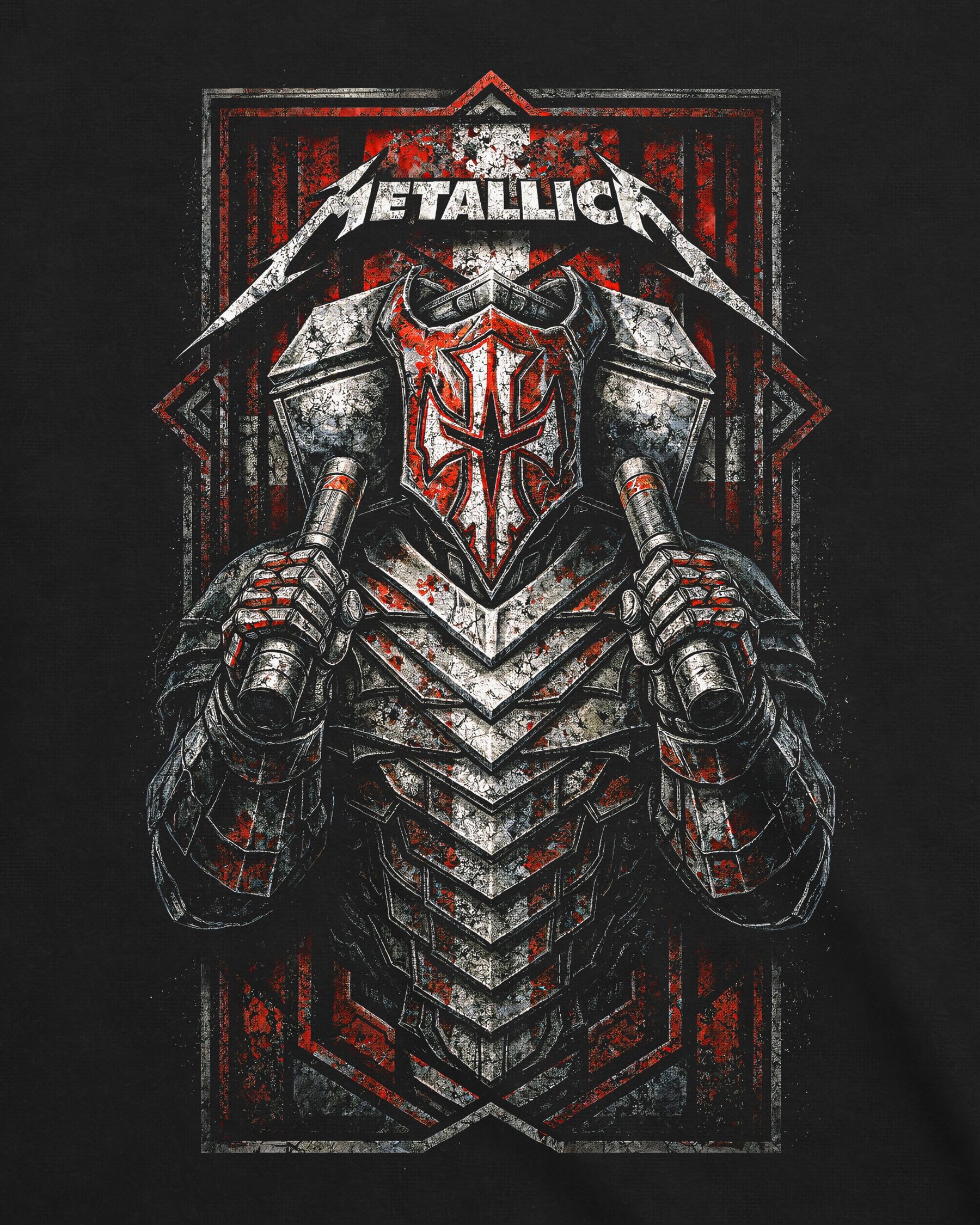 Camiseta Metallica – Medieval Warrior