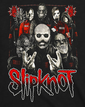Camiseta Slipknot – Members and Masks