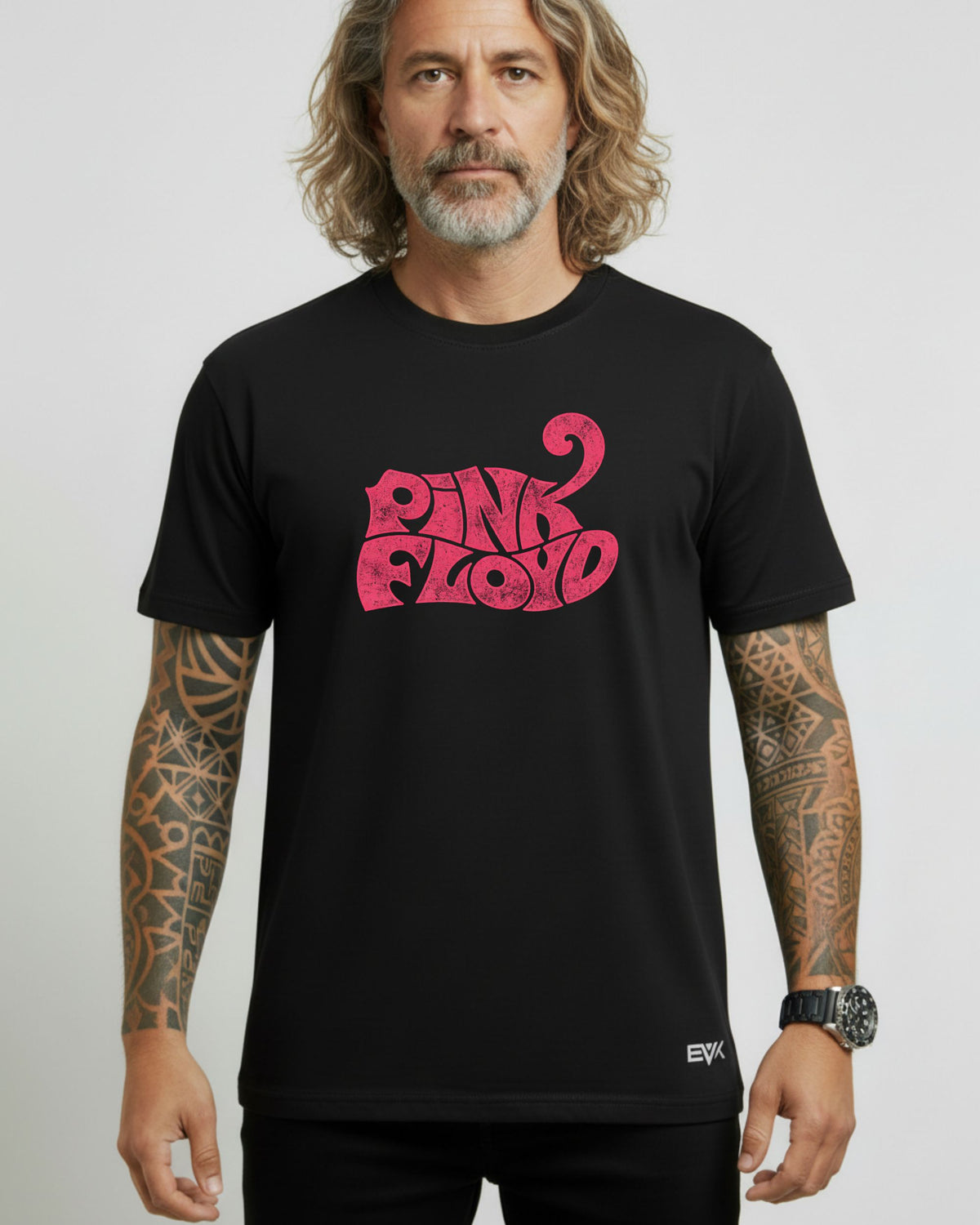 Camiseta Pink Floyd – Swirl Logo