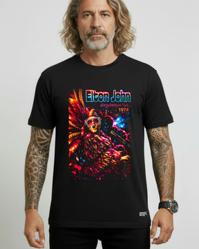 Camiseta Elton John – North American Tour 1974