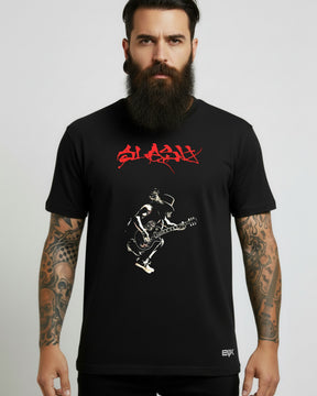 Camiseta Guns N’ Roses – Slash Jumping on Stage