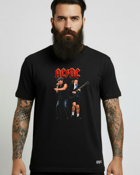 Camiseta AC/DC – Angus & Brian On Stage