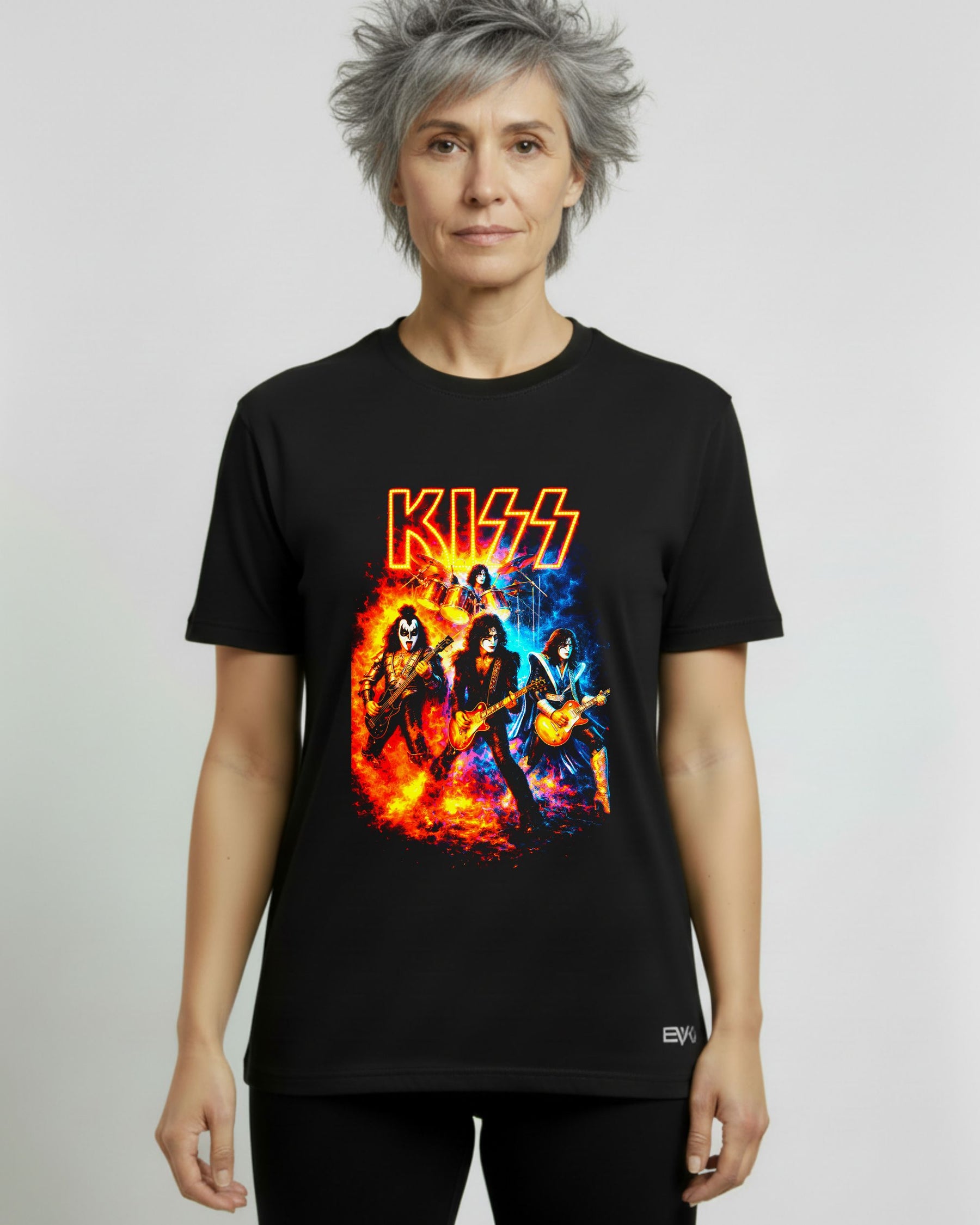 Camiseta Kiss – Fire and Smoke